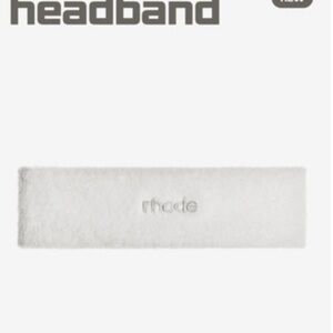 RHODE White Headband